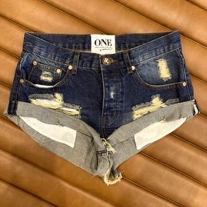 One Teaspoon Bandits Shorts